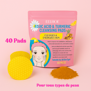 Pads Curcuma & Kojic – Éclat, pureté et unification