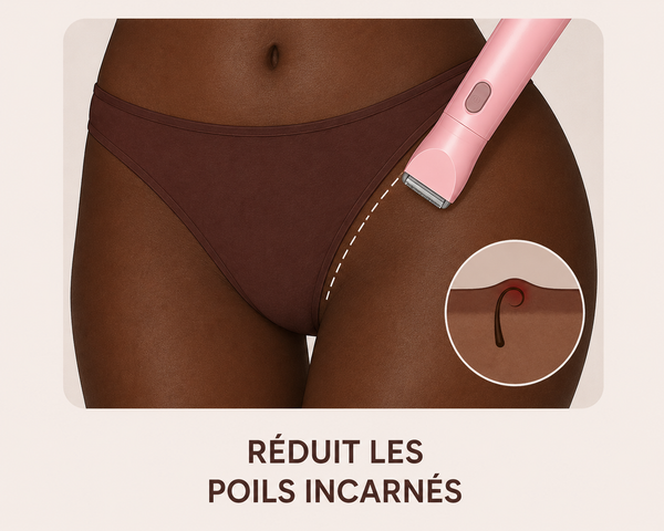 Réduit les poils incarnés
